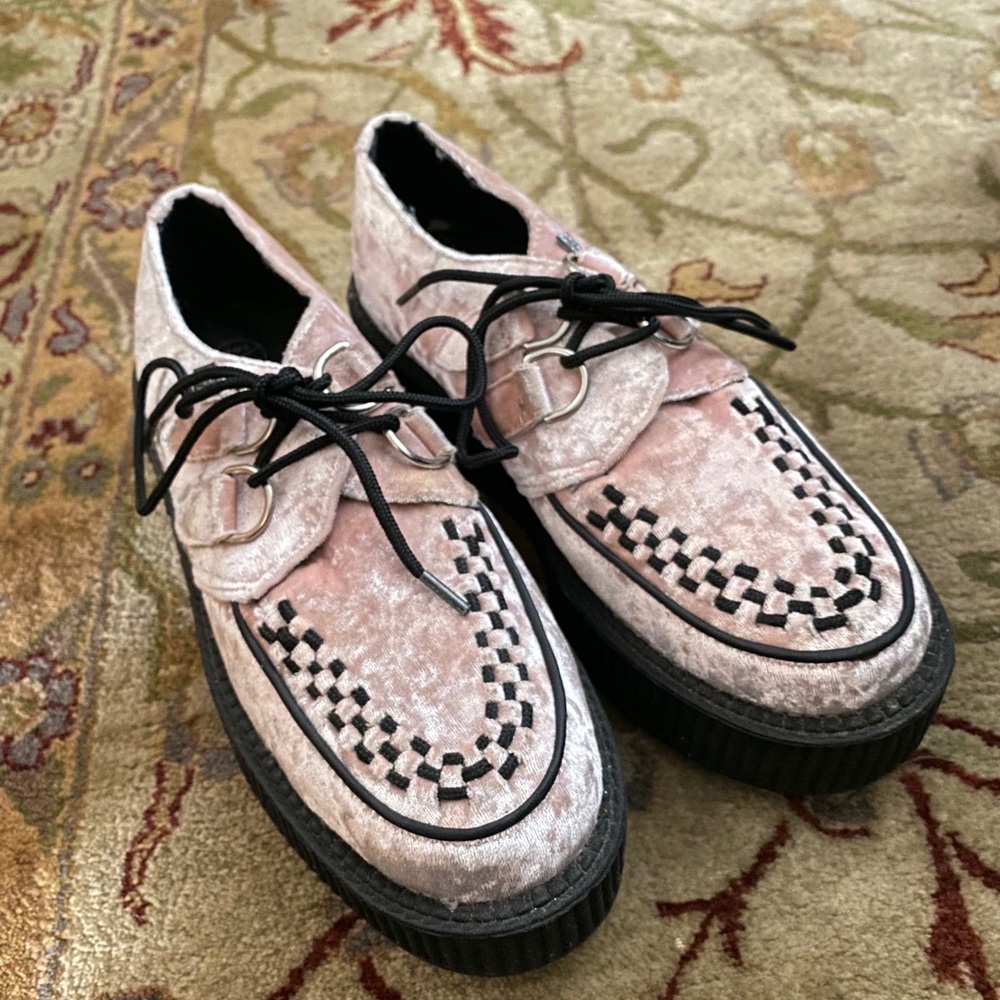 Pink T.U.K Creepers